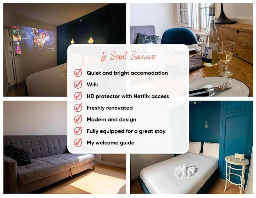 Apartamento Cozy Flat, Sentier, 2 Guests París